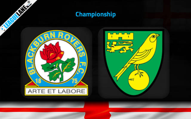 Blackburn vs Norwich Prediction and Match Preview
