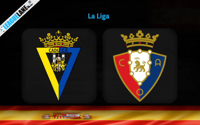 Cadiz vs Osasuna Prediction and Match Preview
