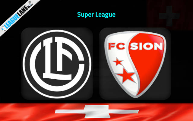 Lugano vs FC Sion Prediction & Betting Tips