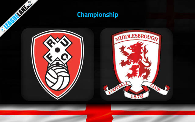 Rotherham vs Middlesbrough Predictions & Match Preview