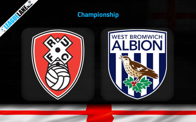 Rotherham vs West Brom Prediction and Match Preview