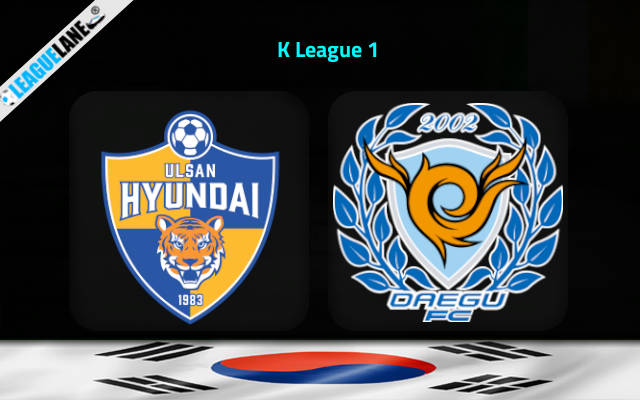 Ulsan Hyundai vs Daegu Prediction & Match Preview