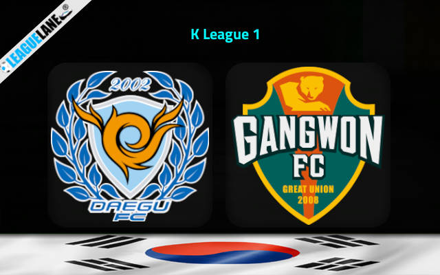 Daegu vs Gangwon Prediction & Match Preview