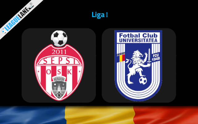 Sepsi vs U Craiova 1948 Prediction & Match Preview
