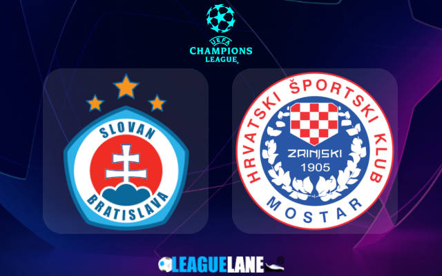 Slovan Bratislava vs Zrinjski Prediction & Match Preview