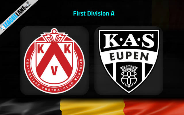 Kortrijk vs Eupen Prediction & Match Preview