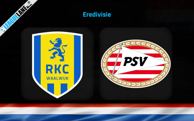Waalwijk vs PSV Eindhoven Prediction & Match Preview
