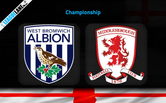 West Brom vs Middlesbrough Predictions & Match Preview