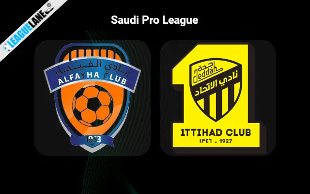 Al Feiha vs Al-Ittihad Prediction and Match Preview
