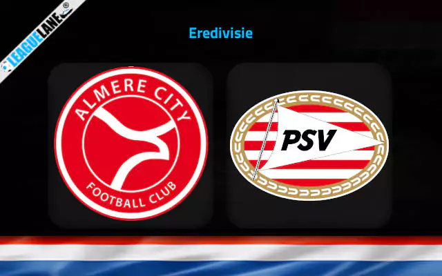 Almere vs PSV Eindhoven Prediction & Match Preview