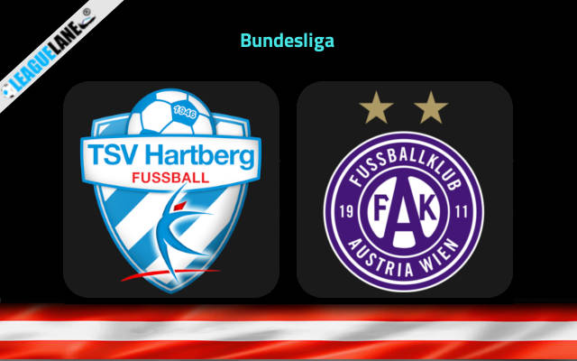 Hartberg vs Austria Vienna Prediction and Match Preview