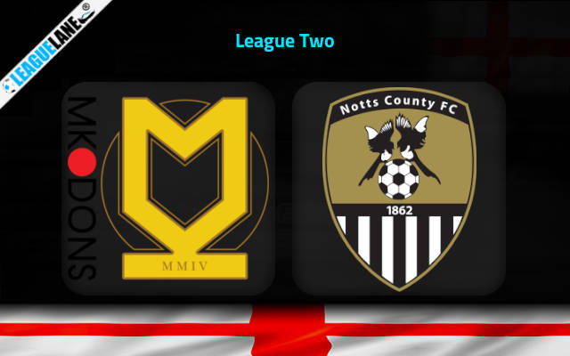 MK Dons vs Notts County Prediction & Match Preview