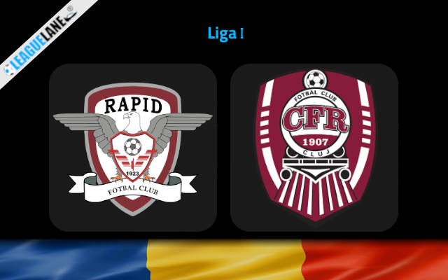 Rapid Bucuresti vs CFR Cluj Prediction and Match Preview