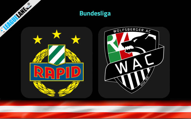 Rapid Vienna vs Wolfsberger Prediction & Match Preview