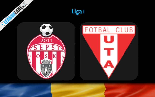 Sepsi vs UTA Arad Prediction and Match Preview