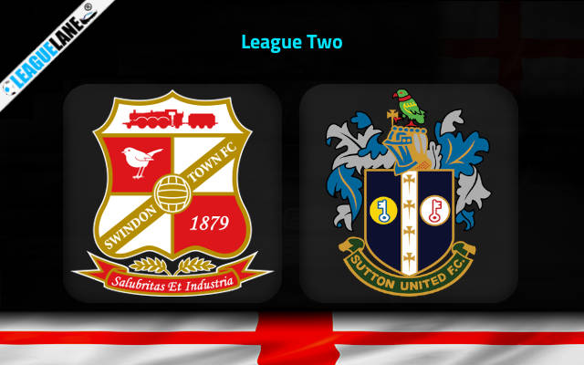 Swindon vs Sutton Prediction & Match Preview