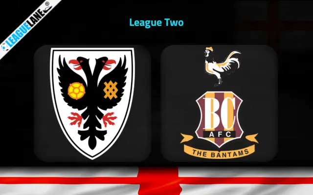 AFC Wimbledon vs Bradford City Prediction and Match Preview