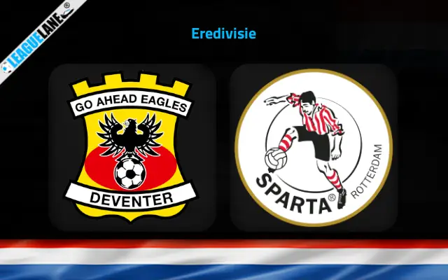 Go Ahead Eagles vs Sparta Rotterdam Prediction and Match Preview