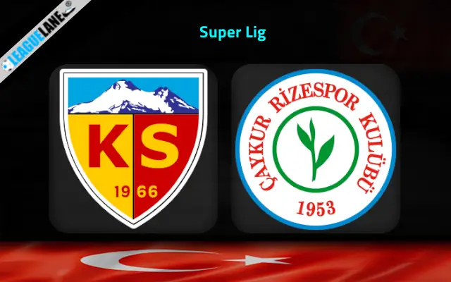 Kayserispor vs Rizespor Prediction and Match Preview