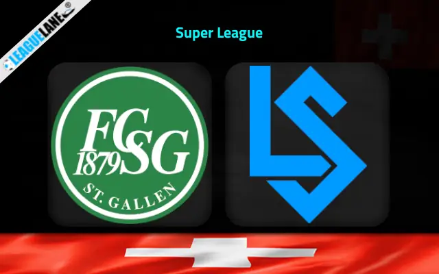 St. Gallen vs Lausanne Ouchy Prediction and Match Preview