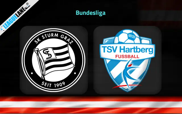 Sturm Graz vs Hartberg Prediction & Match Preview