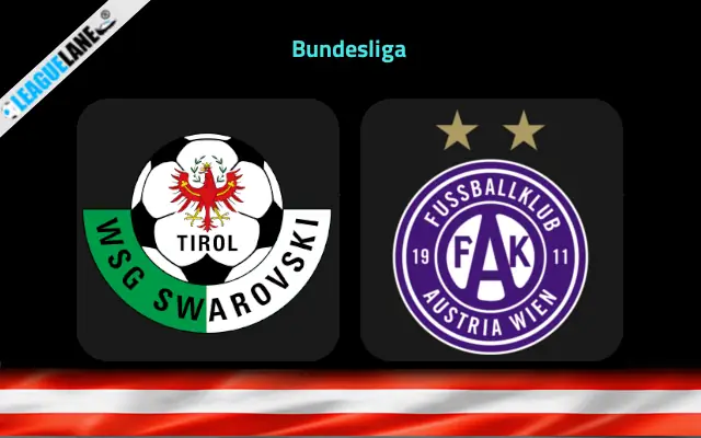 Tirol vs Austria Vienna Prediction & Match Preview
