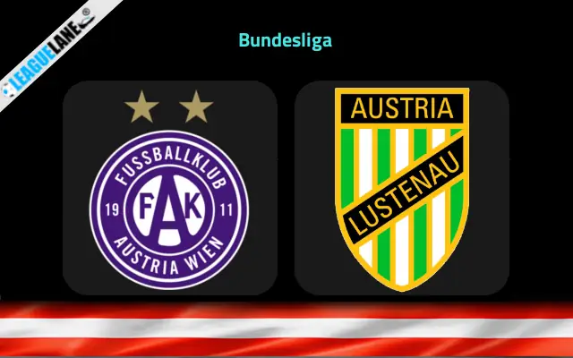 Austria Wien vs Austria Lustenau Prediction & Match Preview