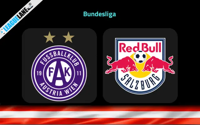 Austria Wien vs RB Salzburg Prediction & Match Preview
