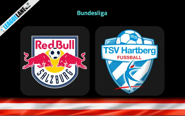 RB Salzburg vs Hartberg Prediction & Match Preview