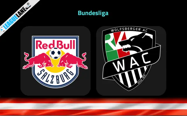 Salzburg vs Wolfsberger Prediction & Betting Tips