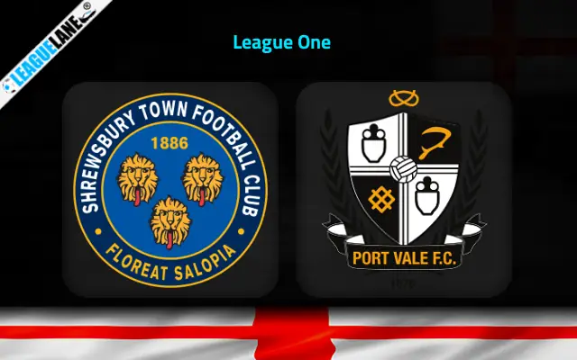 Shrewsbury vs Port Vale Prediction and Match Preview