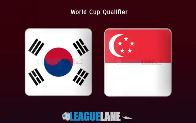 South Korea vs Singapore Prediction & Match Preview