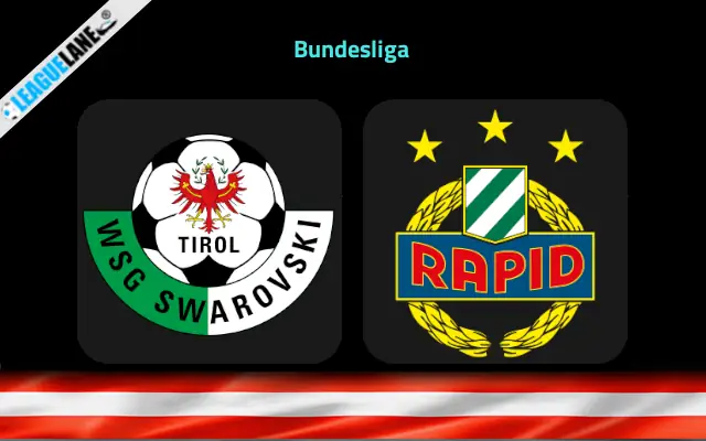 Tirol vs Rapid Wien Prediction & Match Preview
