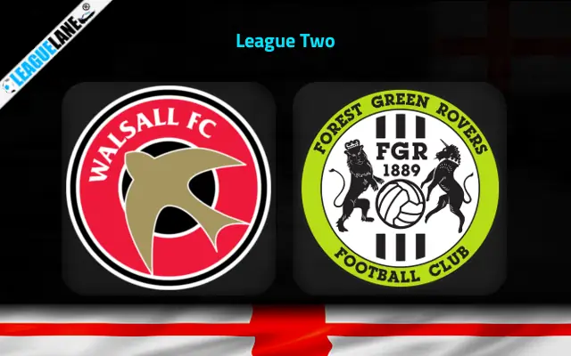 Walsall vs Forest Green Prediction & Match Preview