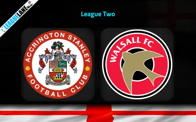 Accrington vs Walsall Prediction & Match Preview