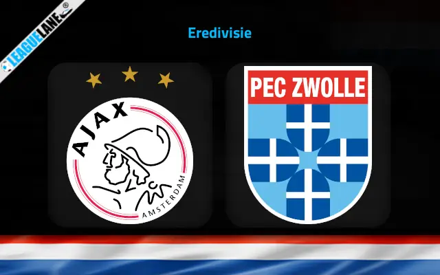 Ajax vs PEC Zwolle Prediction & Expert Tips