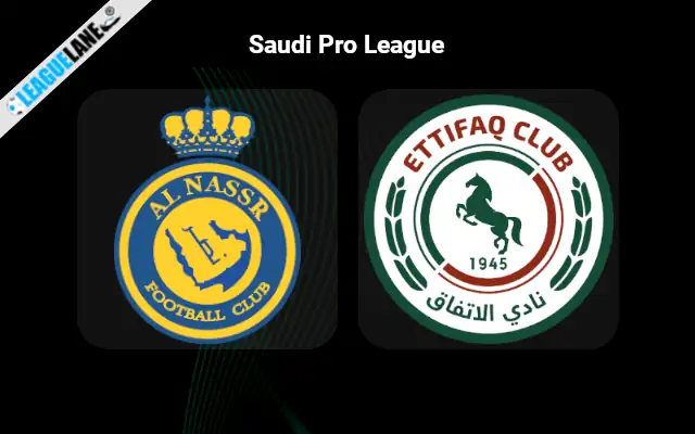 Al-Nassr vs Al-Ettifaq Prediction & Match Preview