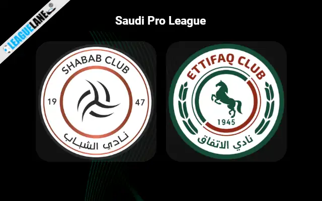 Al-Shabab vs Al-Ettifaq Prediction and Match Preview