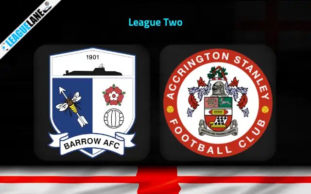 Barrow vs Accrington Prediction & Match Preview