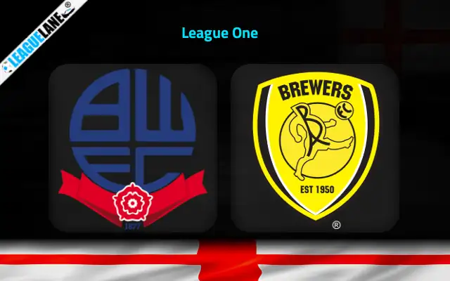 Bolton vs Burton Albion Prediction & Match Preview