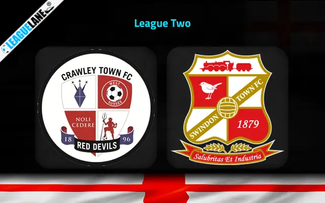 Crawley vs Swindon Prediction & Match Preview