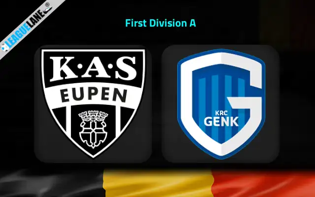 Eupen vs Genk Prediction & Match Preview