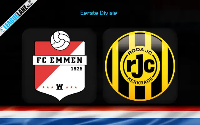 Emmen vs Roda Prediction & Betting Tips