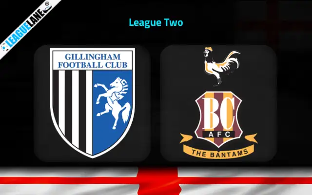 Gillingham vs Bradford City Prediction & Match Preview