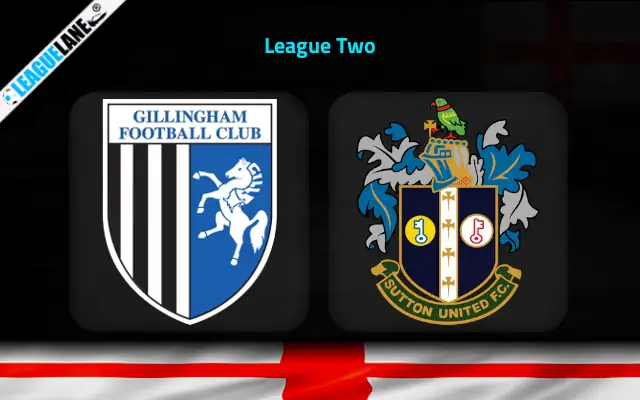 Gillingham vs Sutton Prediction & Match Preview