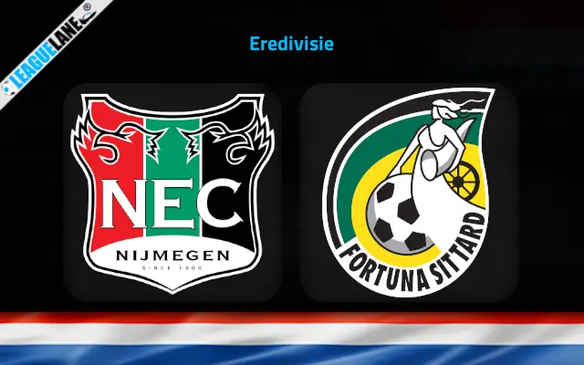 NEC Nijmegen vs Fortuna Sittard Prediction and Match Preview