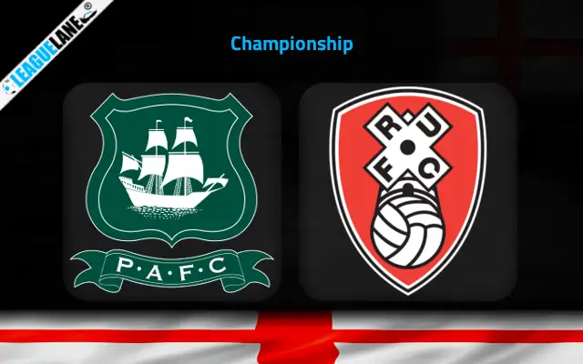 Plymouth vs Rotherham Prediction & Betting Tips