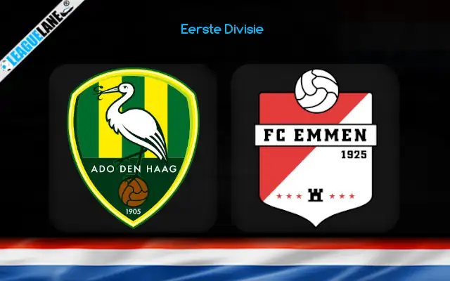 ADO Den Haag vs FC Emmen Prediction & Match Preview