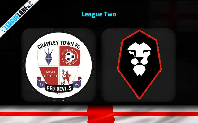 Crawley vs Salford Prediction & Match Preview