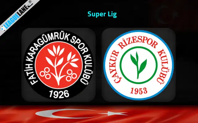 Fatih Karagumruk vs Rizespor Prediction & Match Preview